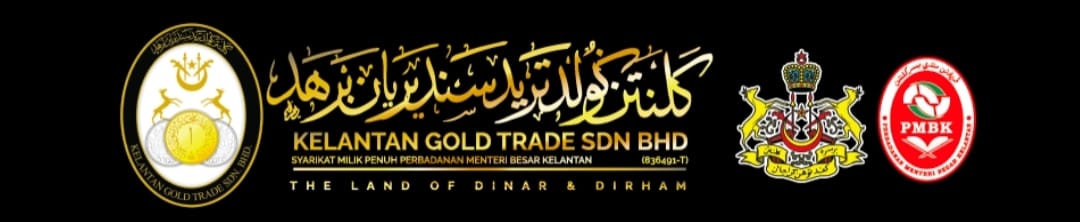 Logo E-DnD dan Kelantan Gold Trade