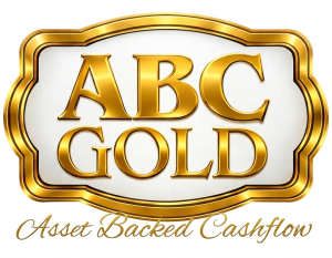 Sticker LOGO ABC GOLD