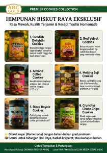 Kudapan HARIAN COOKIES ABC GOLD