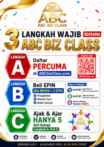 Flyers 3 LANGKAH WAJIB BERSAMA ABC BIZ CLASS